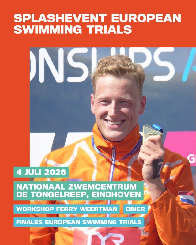 Een middag vol inspiratie, topsport en ontmoeting 🔥

Op 4 juli zijn we met SplashImpact aanwezig tijdens de European Swimming Trials in Eindhoven! Samen beleven we een unieke dag vol sport, ontwikkeling en inspiratie.

Met een workshop van Olympisch kampioen Ferry Weertman, een gezamenlijk diner én de finales van de European Swimming Trials belooft het een onvergetelijke ervaring te worden 🙌

De beste zwemmers van Europa strijden om EK-kwalificatie en nationale titels — en wij mogen daar bij zijn!

Dit zijn de momenten waarop sport mensen samenbrengt, inspireert en laat groeien 💪

Zien we jou ook 4 juli? Meld je aan via de link in de uitnodigingsmail!

#SplashImpact #EuropeanSwimmingTrials #Swimming #Eindhoven #TeamNL #ontwikkeling #MDT #Zwemsport @knzbned @mdt_nl 

Foto: Cs-wolves