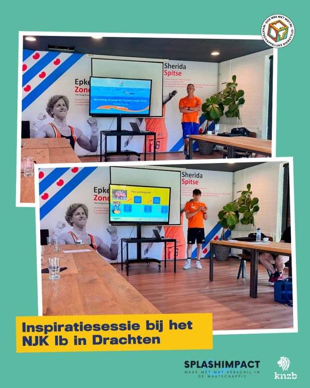 Wat een inspirerende middag in Drachten tijdens het NJK-weekend! 🙌

We blikten terug op een mooie sessie vol sportpsychologie, praktijkervaring en persoonlijke verhalen. Thomas Klunder nam ons mee in de mentale kant van presteren, Henri Koek deelde waardevolle tips uit het coachvak en Yanieck Weijland vertelde open over zijn weg binnen de zwemsport.

Mooi om samen te leren, te delen en elkaar te ontmoeten. 💙
Aanmelden voor dit soort momenten? Houd je mail in de gaten.

#splashimpact #mdt #inspiratie #njk #drachten #zwemmen @knzbned @mdt_nl